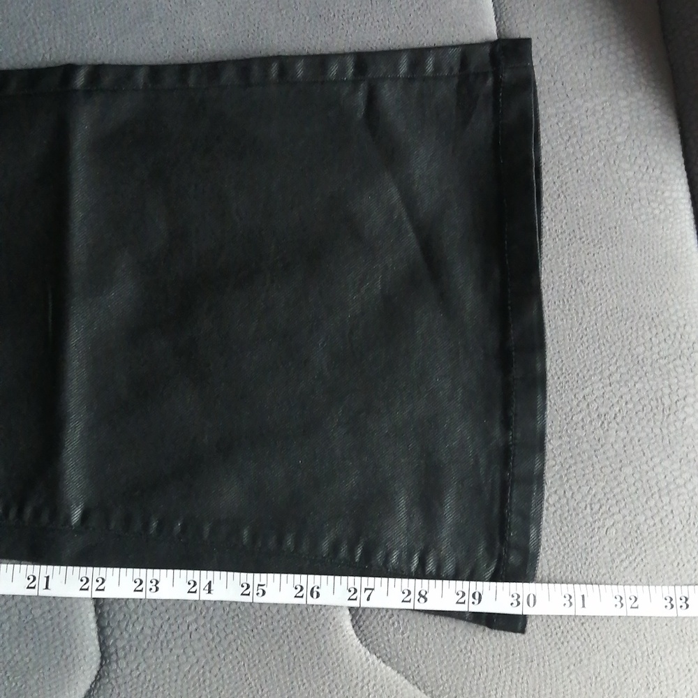 NWT Curvy-Fit Black Coated High-rise Flared Leg Jeans Plus Size - Picture 11 of 14